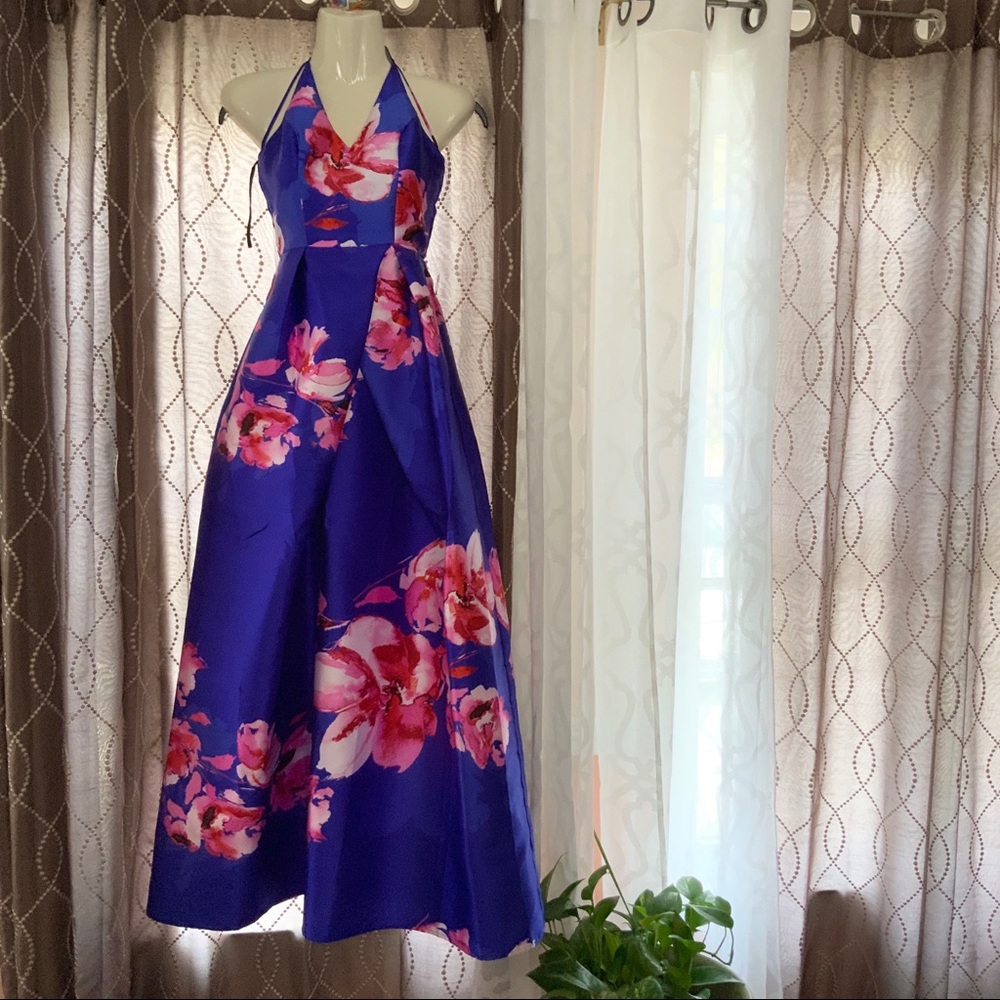 BRAND NEW Puffy Maxi Floral Prom or Wedding Dress